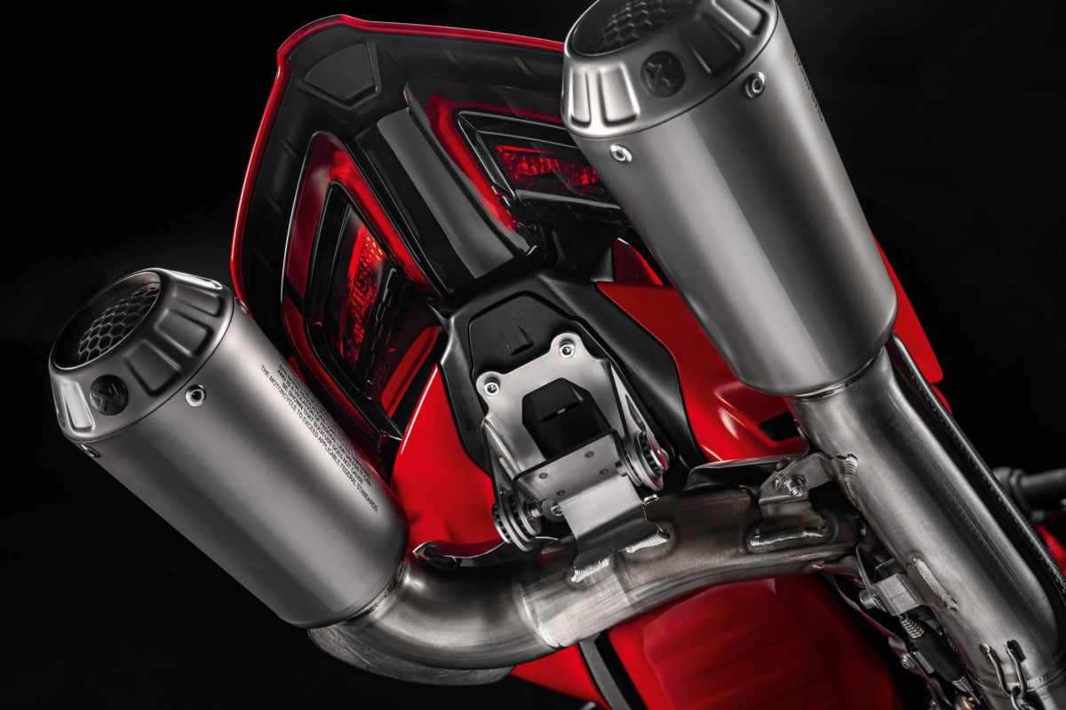 Ducati Performance Cover For Removing Number Plate Holder