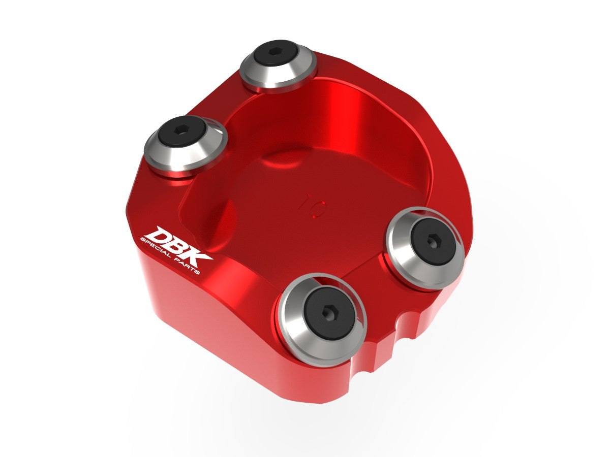 Ducabike DBK BAC10 MOTO GUZZI STELVIO INCREASED STAND SUPPORT BASE + 12 MM. - RED