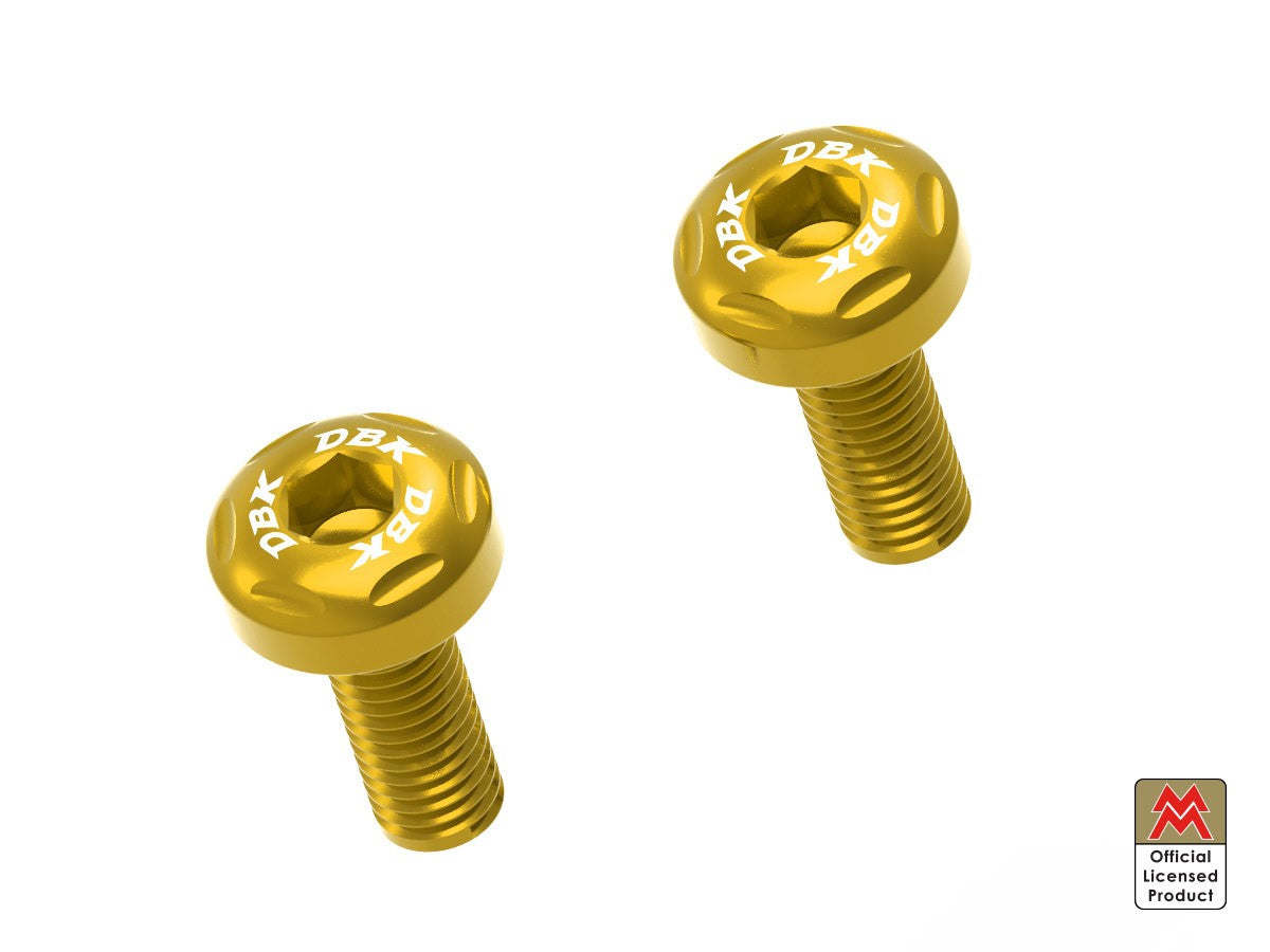 Ducabike DBK KVT56 Key Cover Screw Kit Moto Morini - GOLD