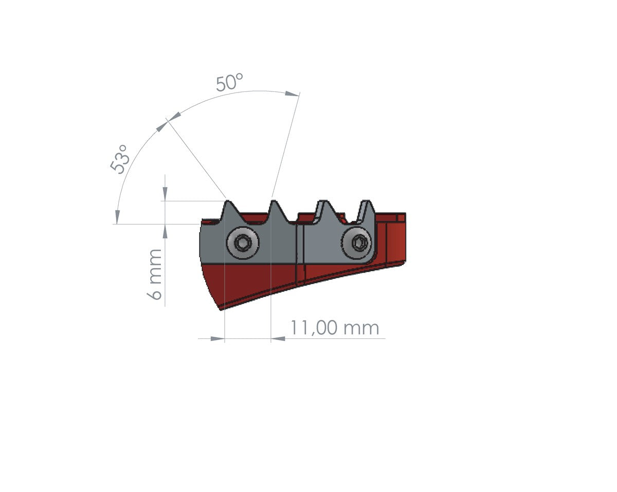 Ducabike DBK KPIA01 Pro Insert Kit For Enduro Pilot Pedal