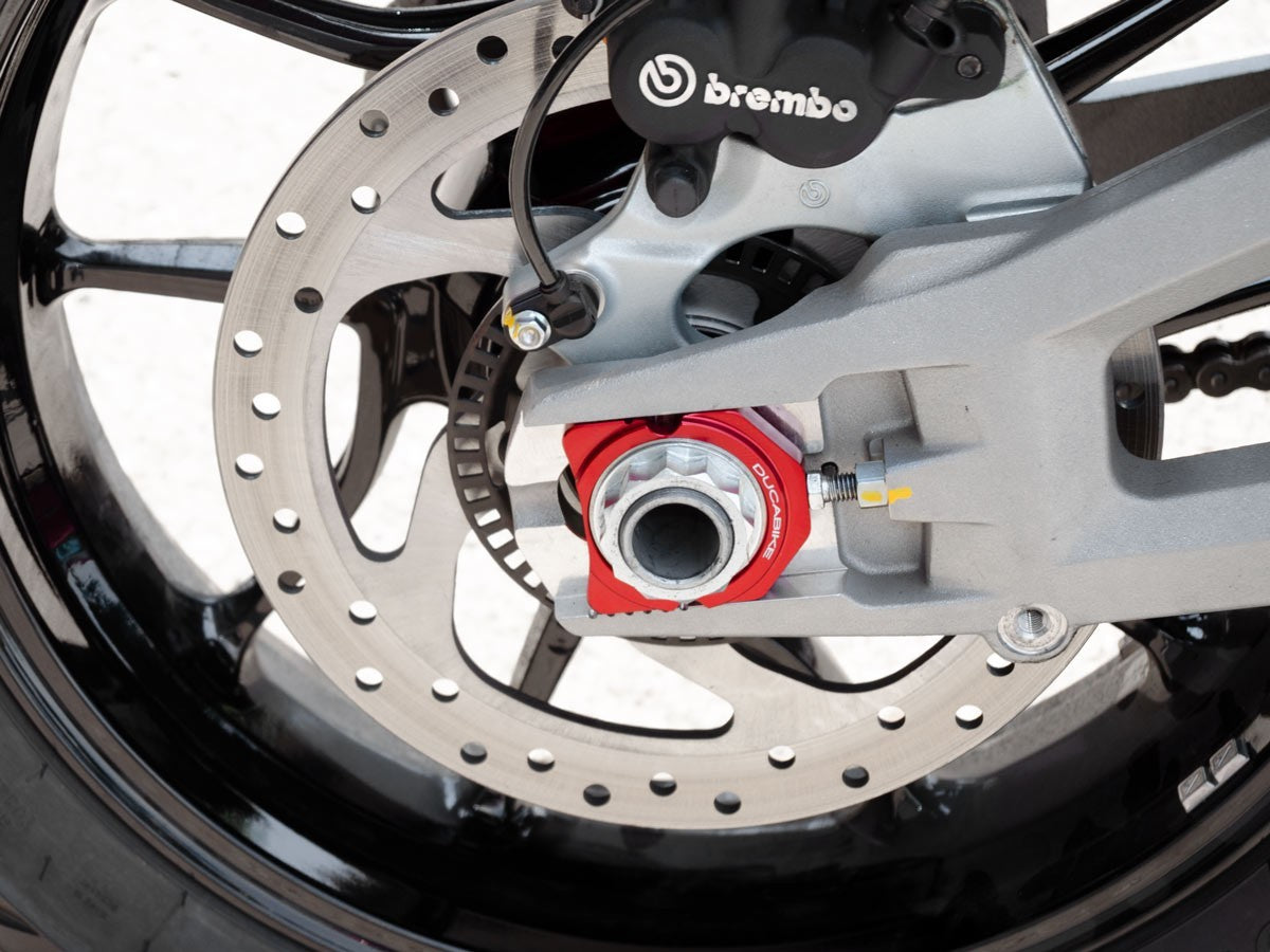 Ducabike DBK CTC01 MTSV4 Chain Adjuster Kit - RED