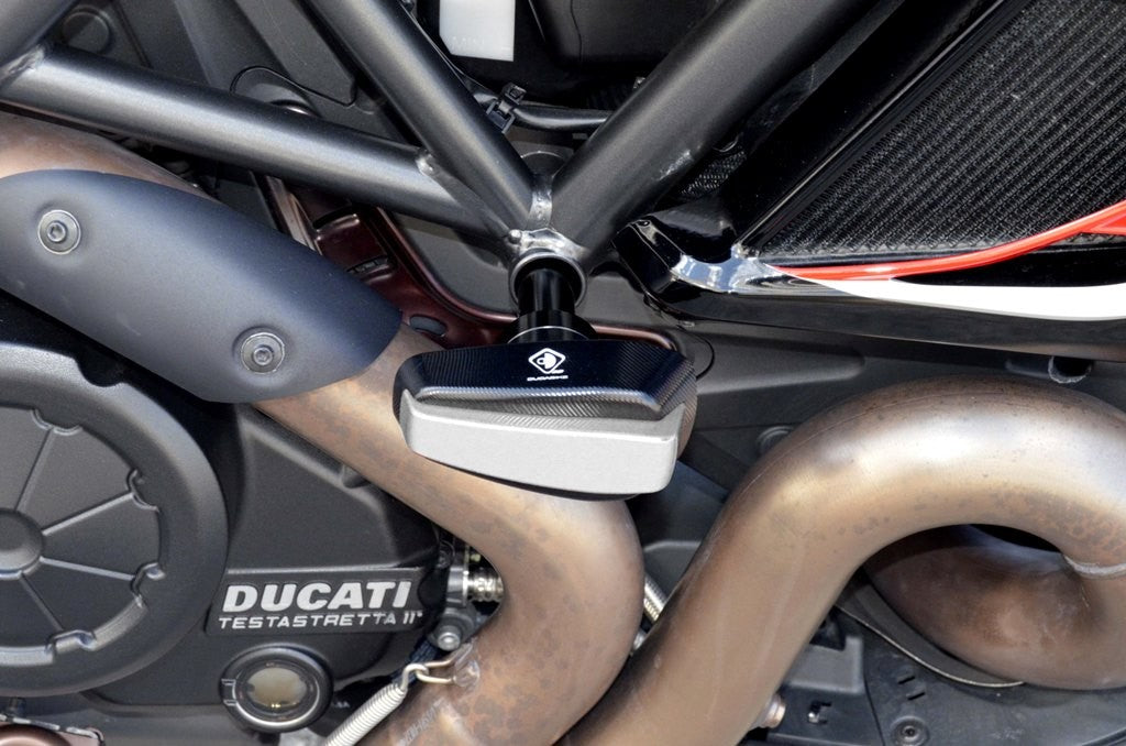 Ducabike DBK Ptdv01 Diavel Protection Frame - BLACK-SILVER