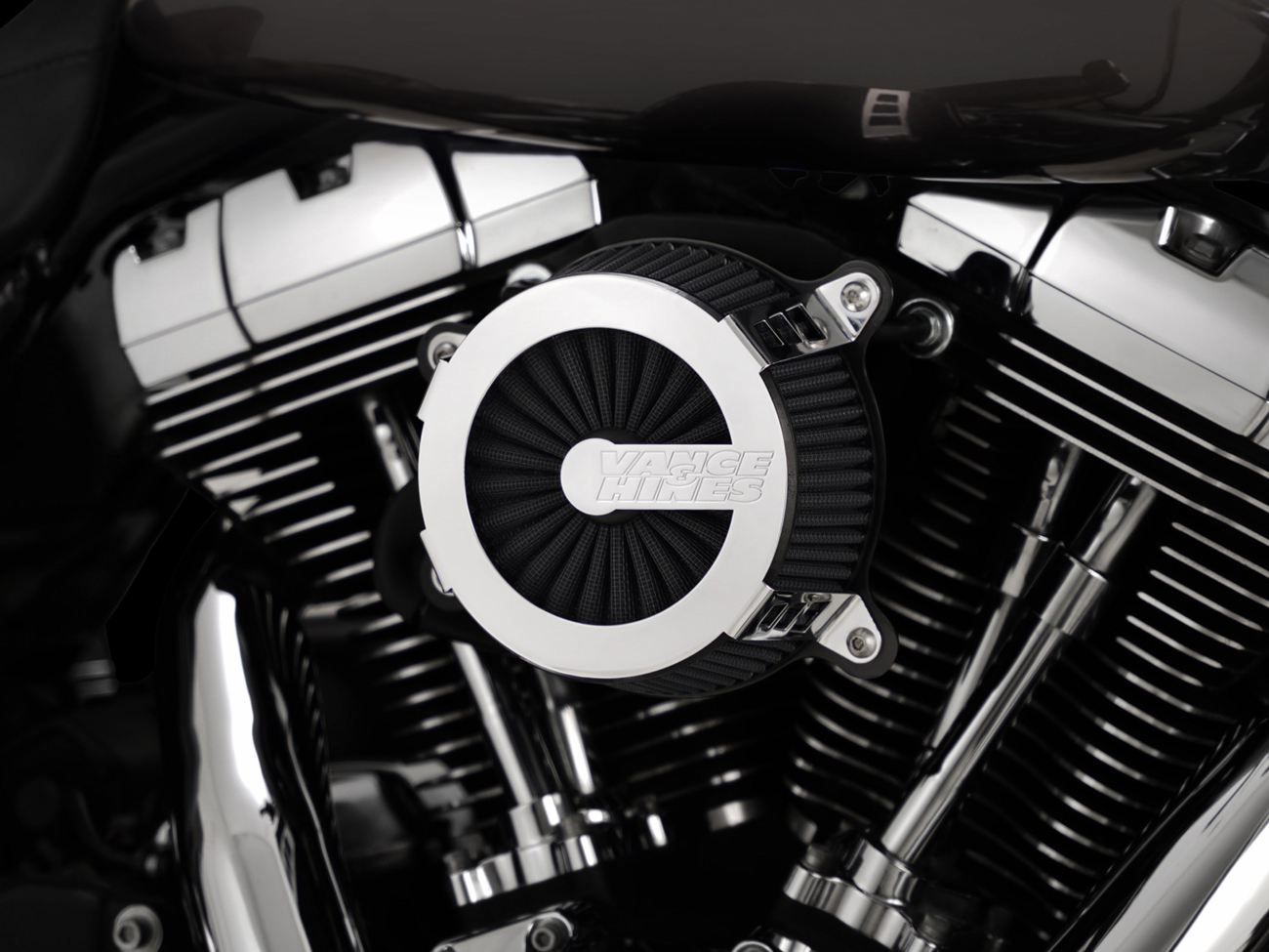 Vance & Hines VO2 Cage Fighter Air Intake Kit - Chrome