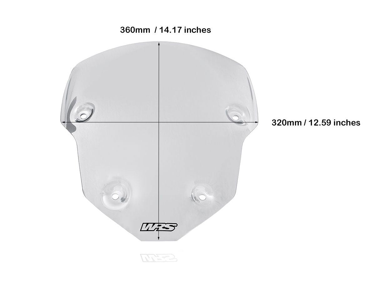 WRS Sport Windscreen Triumph Tiger 850 / 900 2020-2026