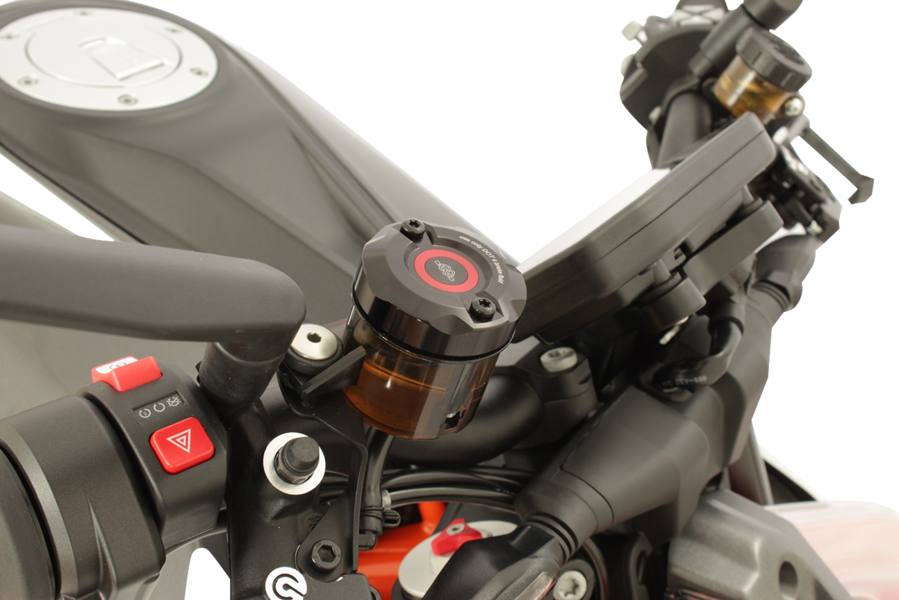 Gilles Tooling Master Cylinder Reservoir Cover - Brake - Front - Black