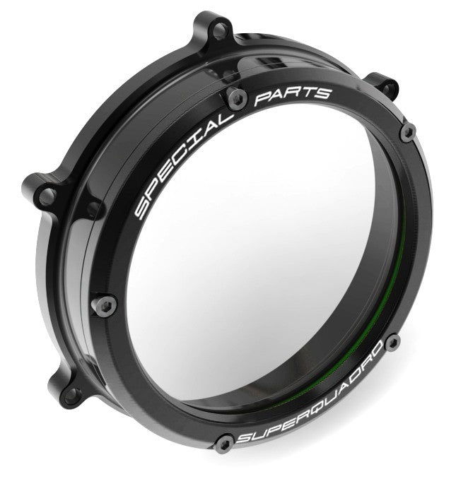 Ducabike DBK Cc119902 Clear Clutch Cover Panigale - BLACK-BLACK