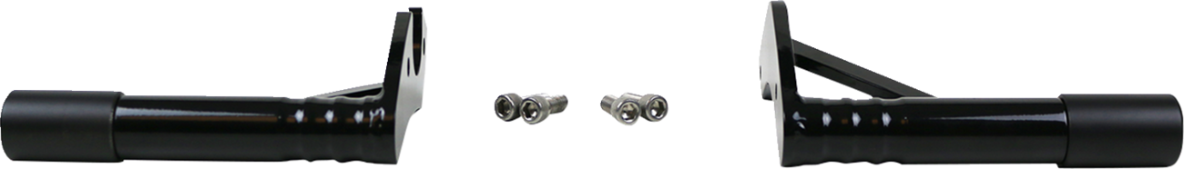Kodlin USA Frame Guards - Rear - Black - Softail