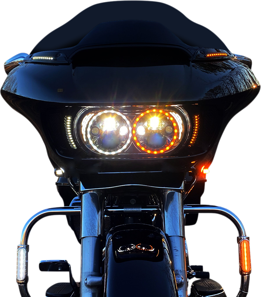 Custom Dynamics Turn Signal - FLTR - Gloss Black