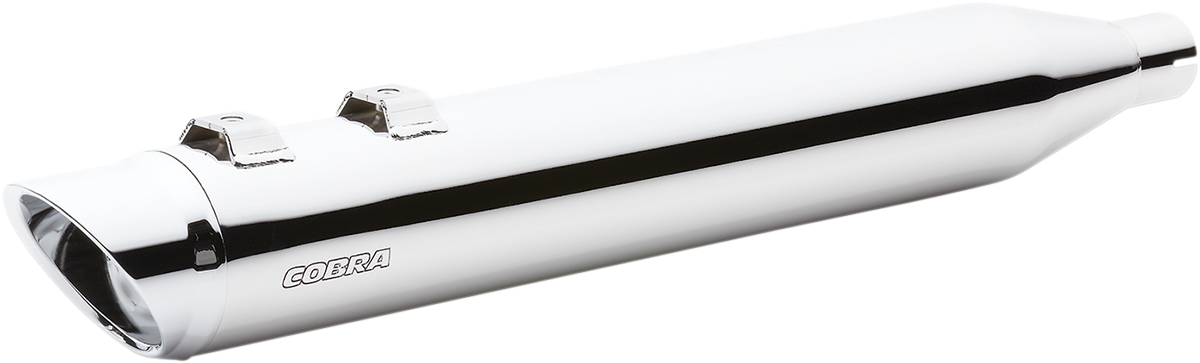 Cobra Tri Glide Mufflers - Chrome