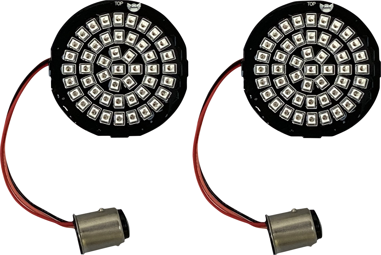 Custom Dynamics LED Rear Turn Signal Insert - Red - 1157