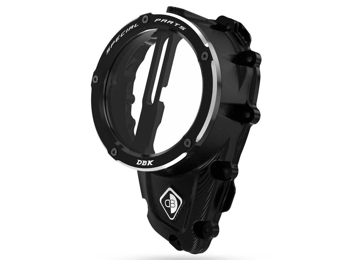 Ducabike DBK Ccdv16 Triumph Clear Clutch Cover Oil Bath 3D-EVO - BLACK-BLACK