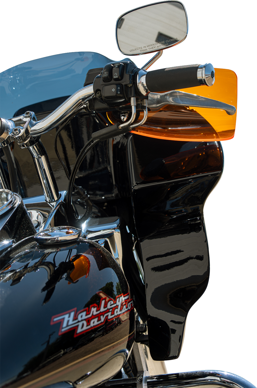 Klock Werks Flare® Handguards - Harley-Davidson Hydraulic Clutch - Orange Ice