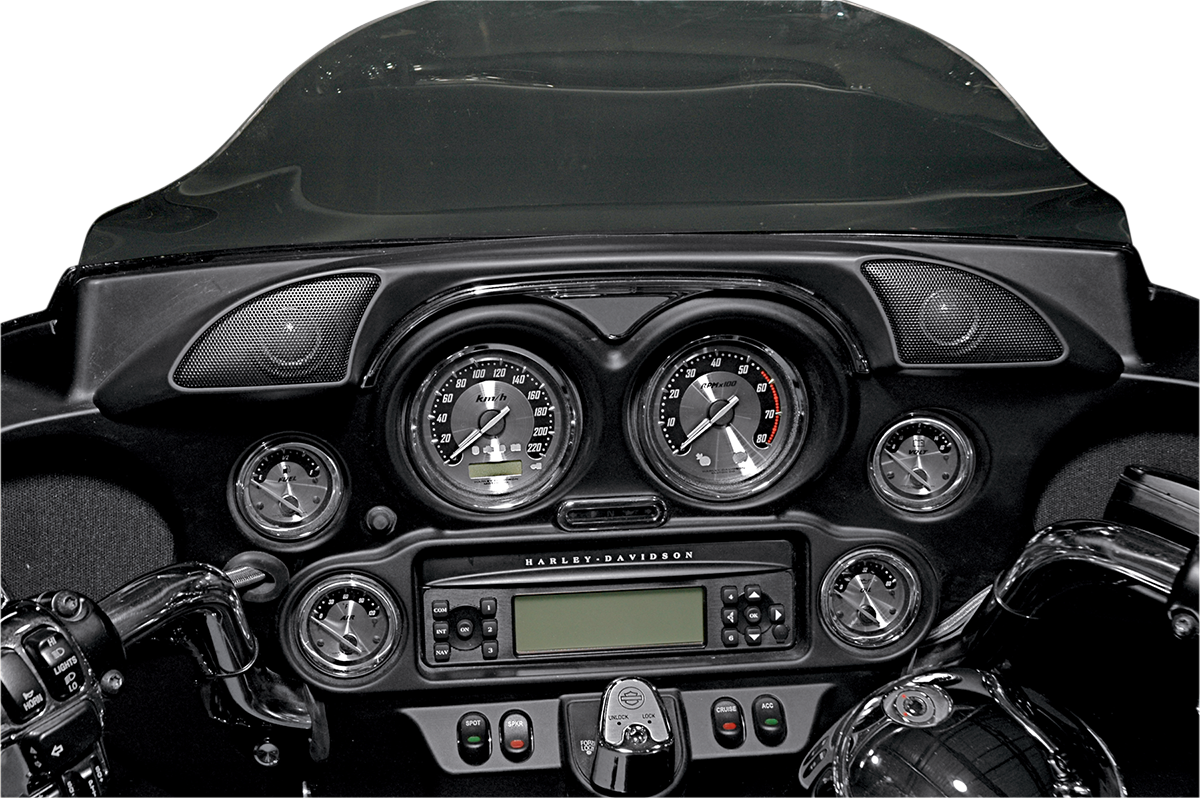 Hogtunes Dash Trim/Tweeter Pod - Harley Davidson