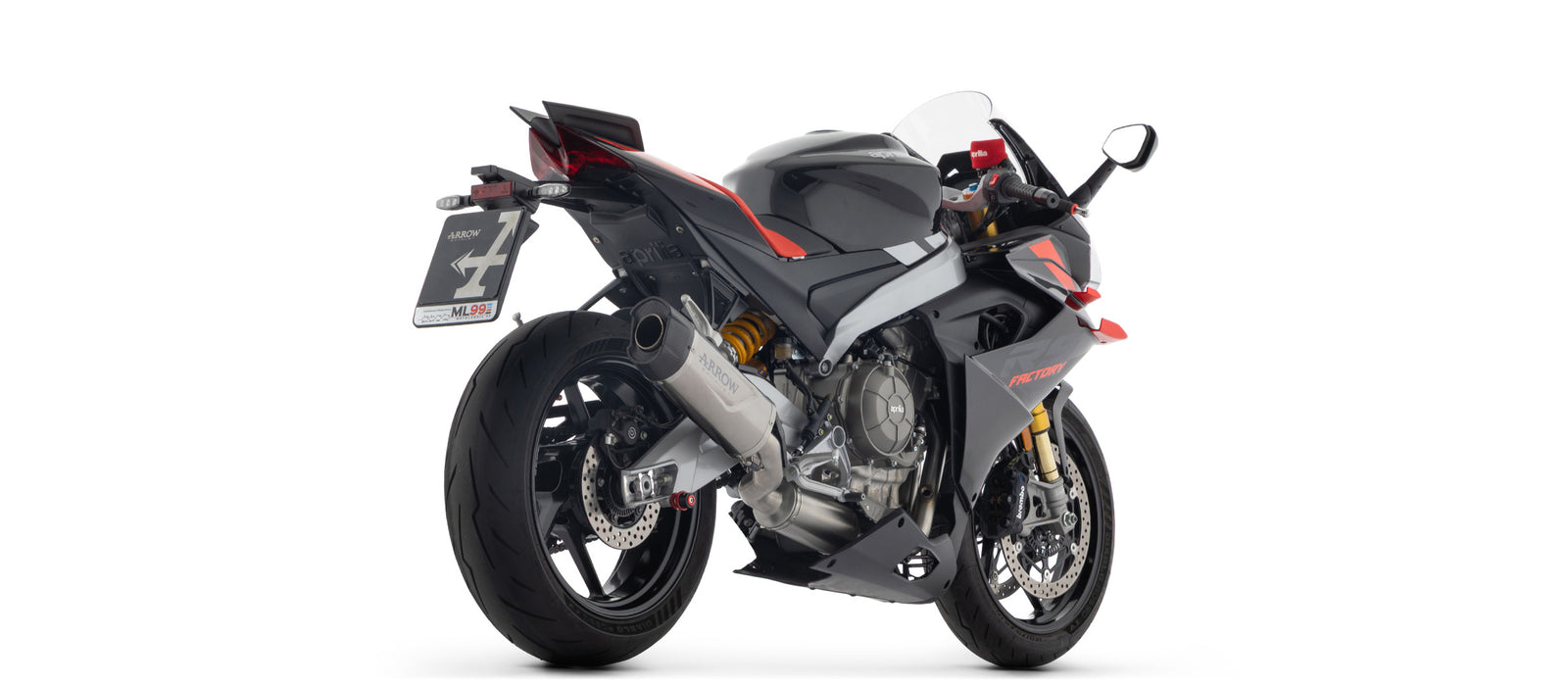 Full System With Indy Race Evo Titanium Slip On With Carbon End Cap