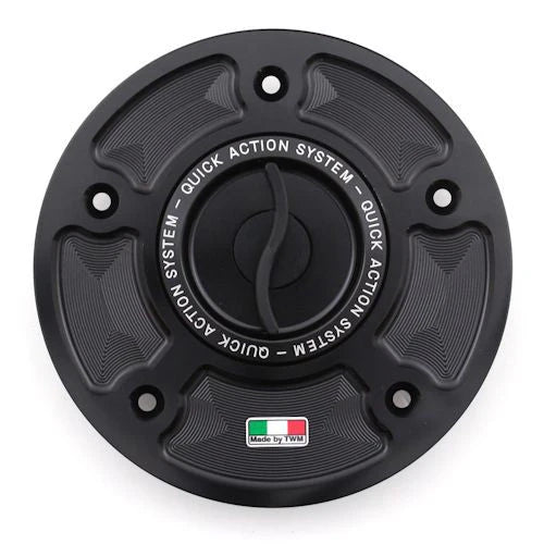 TWM Quick Action CNC Aluminum Gas Cap For Honda - THPR.02 - Black