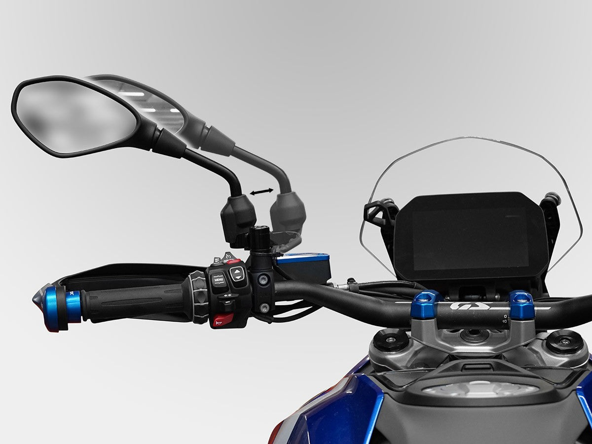 Ducabike DBK ASPE01D BMW R1300GS Rear View Mirror Enlarge Kit