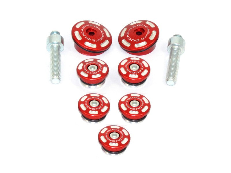 Ducabike DBK TTMTS950 Kit Frame Caps MTS 950 - RED