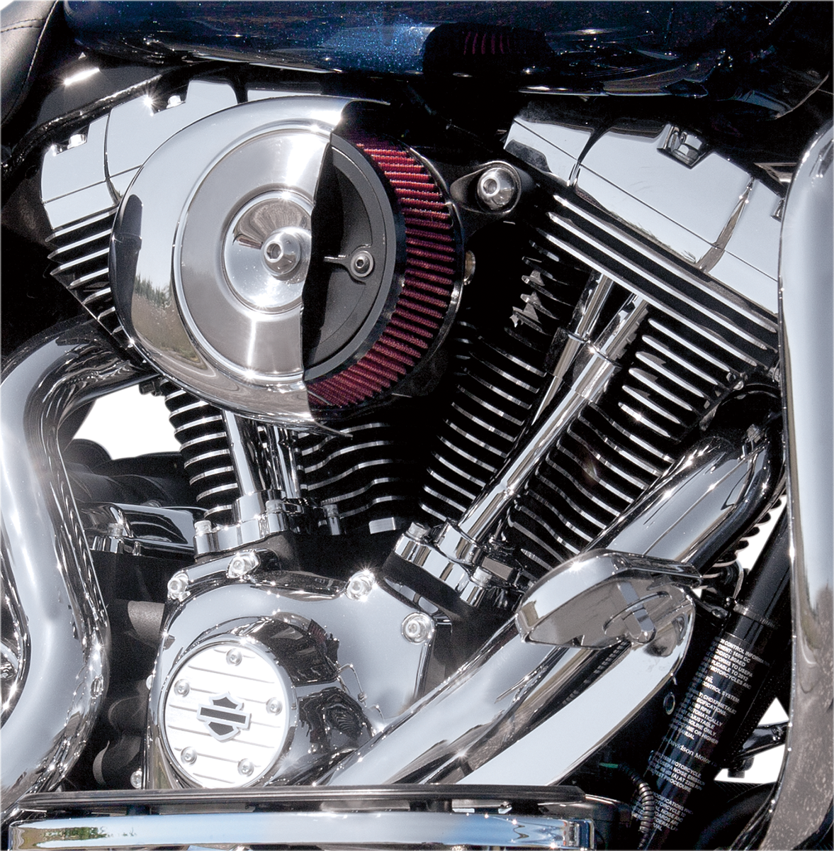 S&S Cycle Super Stock™ Stealth Air Cleaner Kit - Black