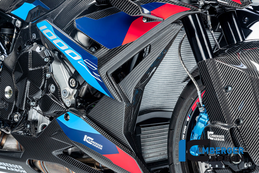 Ilmberger Carbon Radiator Cover Right BMW M 1000 R From 2023 - Twill Gloss