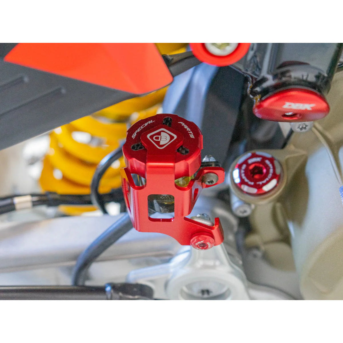 Ducabike DBK Rear Brake Reservoir Protection Cage Hypermotard 698 Mono