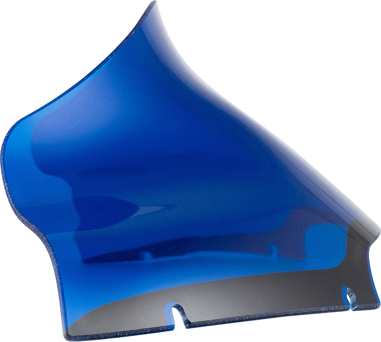 Klock Werks Kolor Flare® Windshield - 9" - Blue - '15-'25 FLTR
