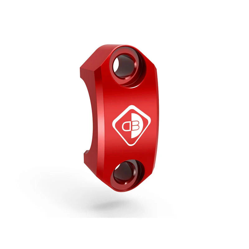 Ducabike DBK Mirror Delete Brake Master Cylinder Clamp For Aprilia Tuono V4 1100 - Red