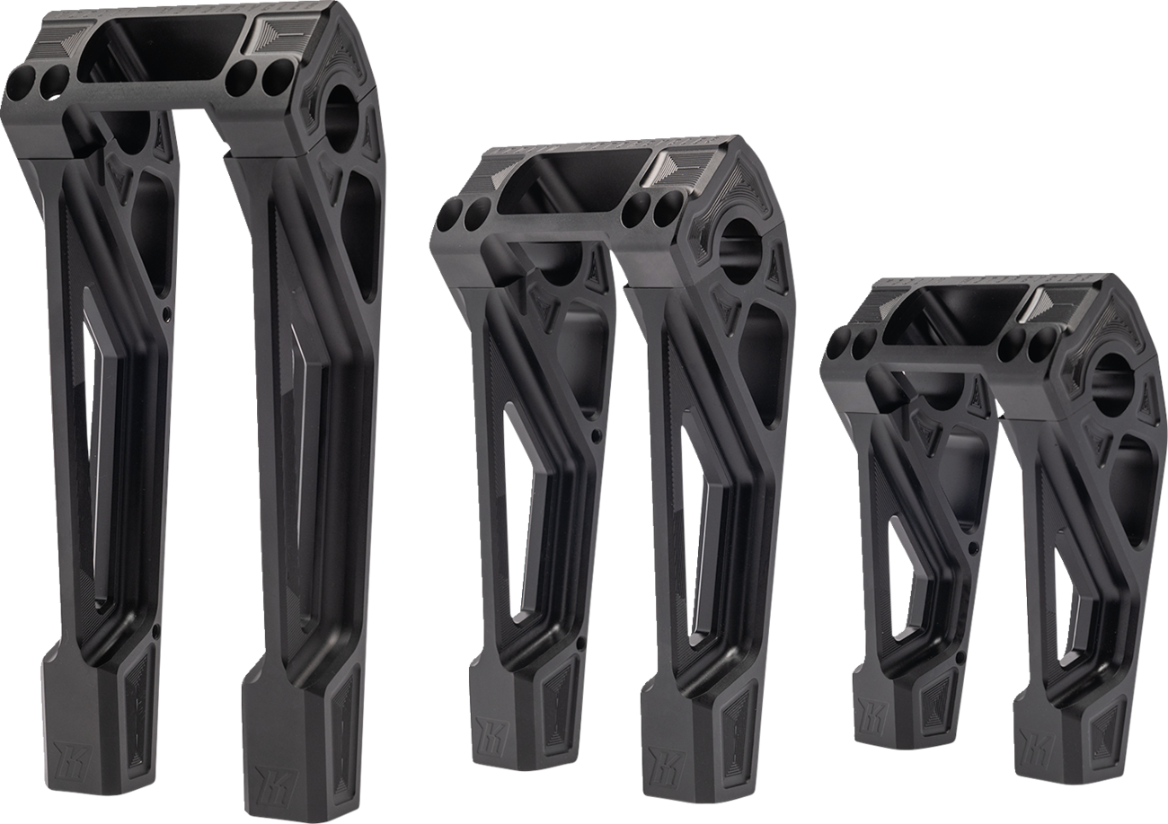 Kodlin USA Fastback Risers - 6" - Black