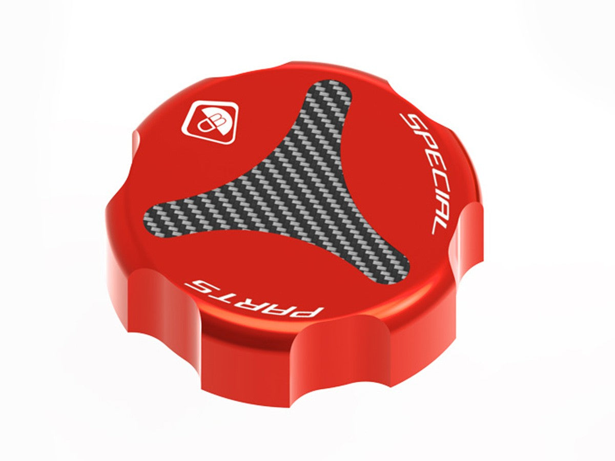 Ducabike DBK TLS04 Rear Fluid Reservoir Cap - Red