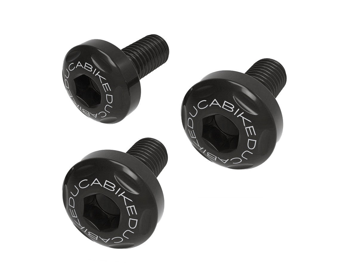 Ducabike DBK KVT25 SFV2 Shock Absorber Cover Screws Kit - BLACK