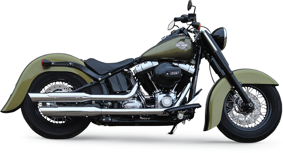 Klock Werks Benchmark Front Fender - Black - 16"-19" - HD Softail