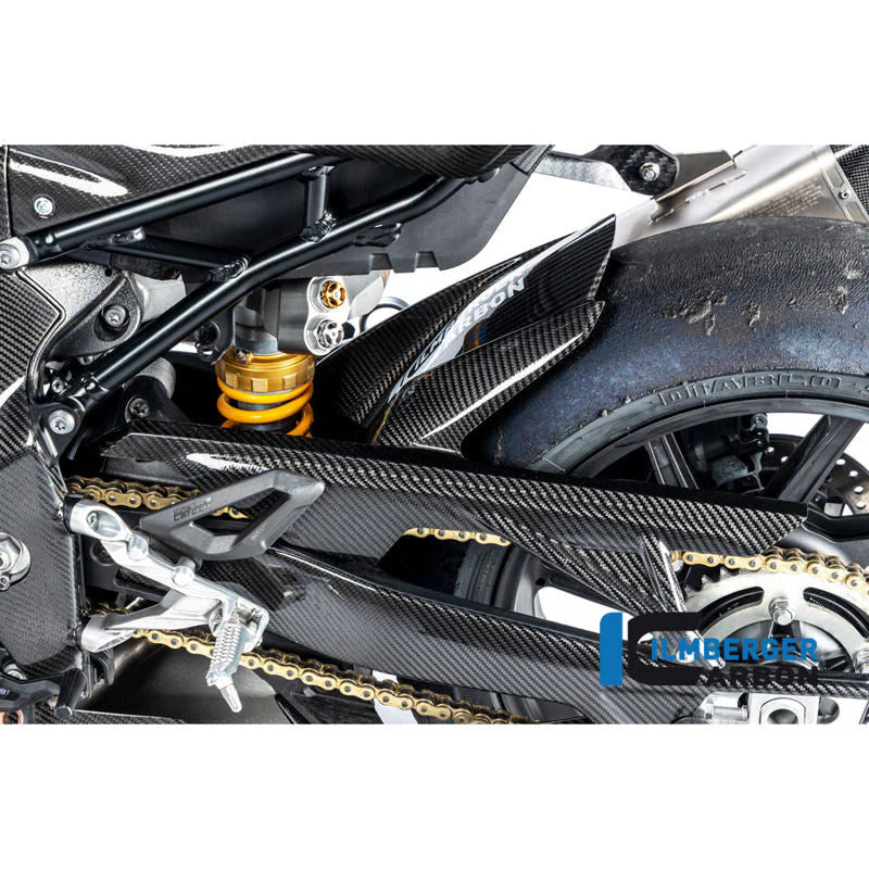 Ilmberger Carbon Fiber Racing Rear Hugger With Chain Guard For S1000RR M1000RR