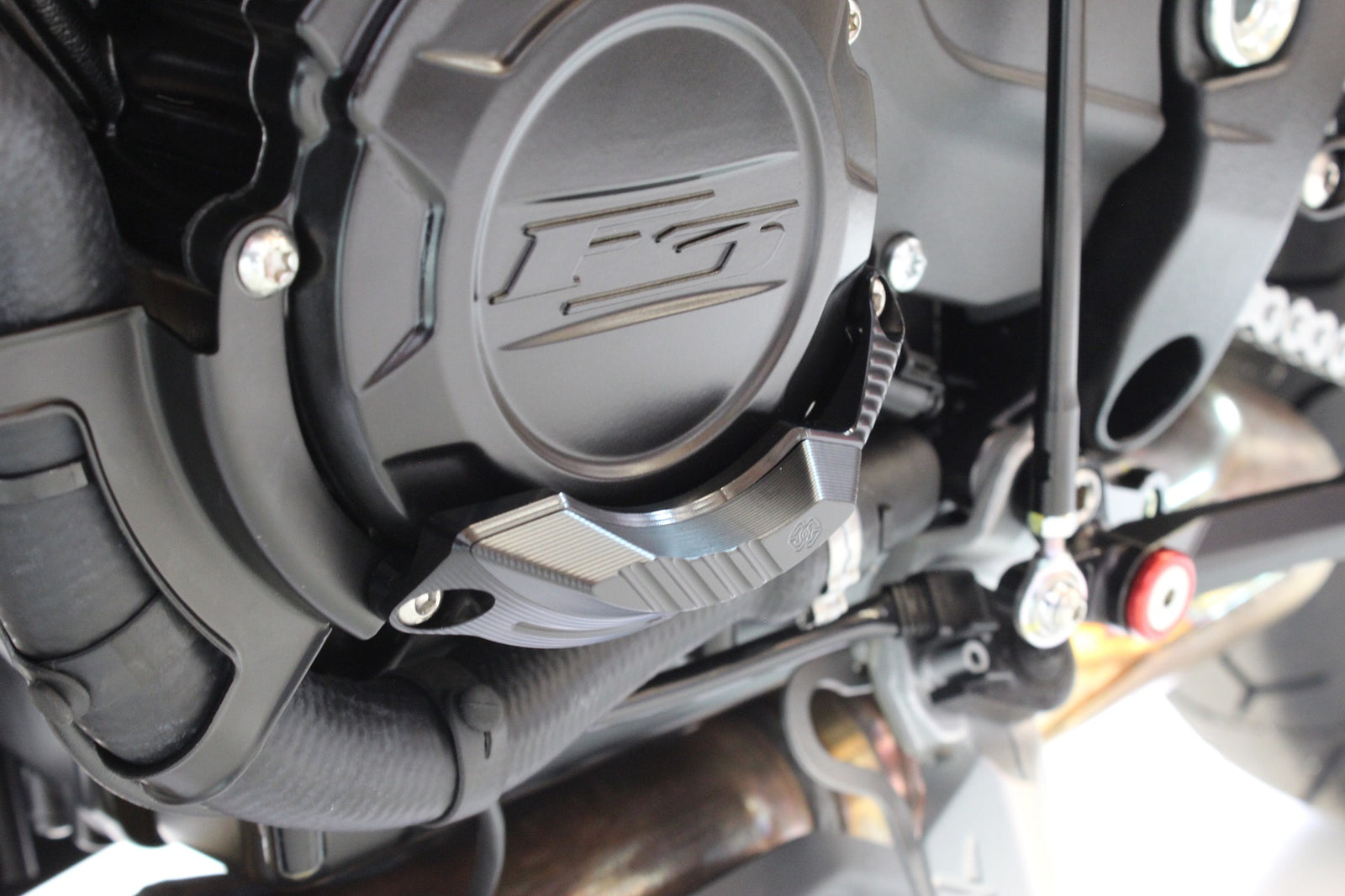 Gilles Tooling Engine Guard Left Black