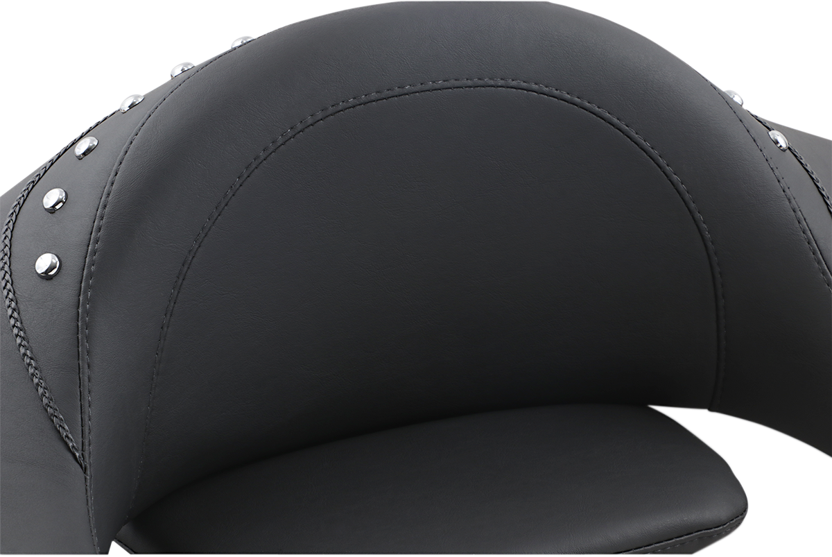 Mustang Passenger Pad With Armrests - Studded - FLT/FLHT