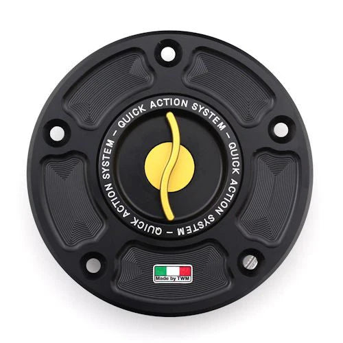 TWM Quick Action CNC Aluminum Gas Cap For Suzuki - TSPR.02 - Gold