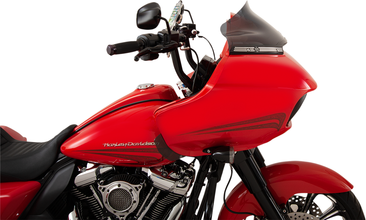 Klock Werks Sport Flare® Windshield - 9" - Dark Smoke - '15-'25 FLTR