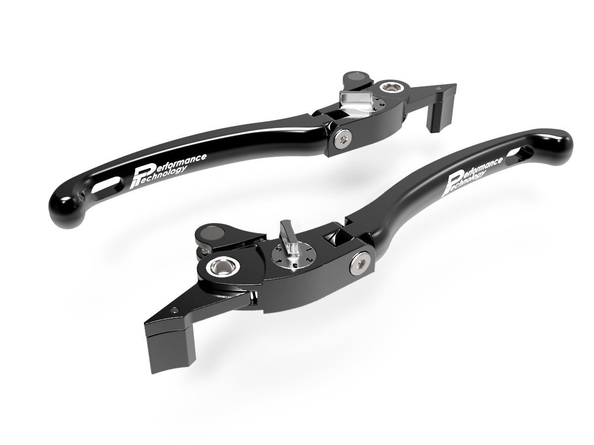 Ducabike DBK LE07 Brake / Clutch Adjustable Levers Eco GP 1 - BLACK-SILVER