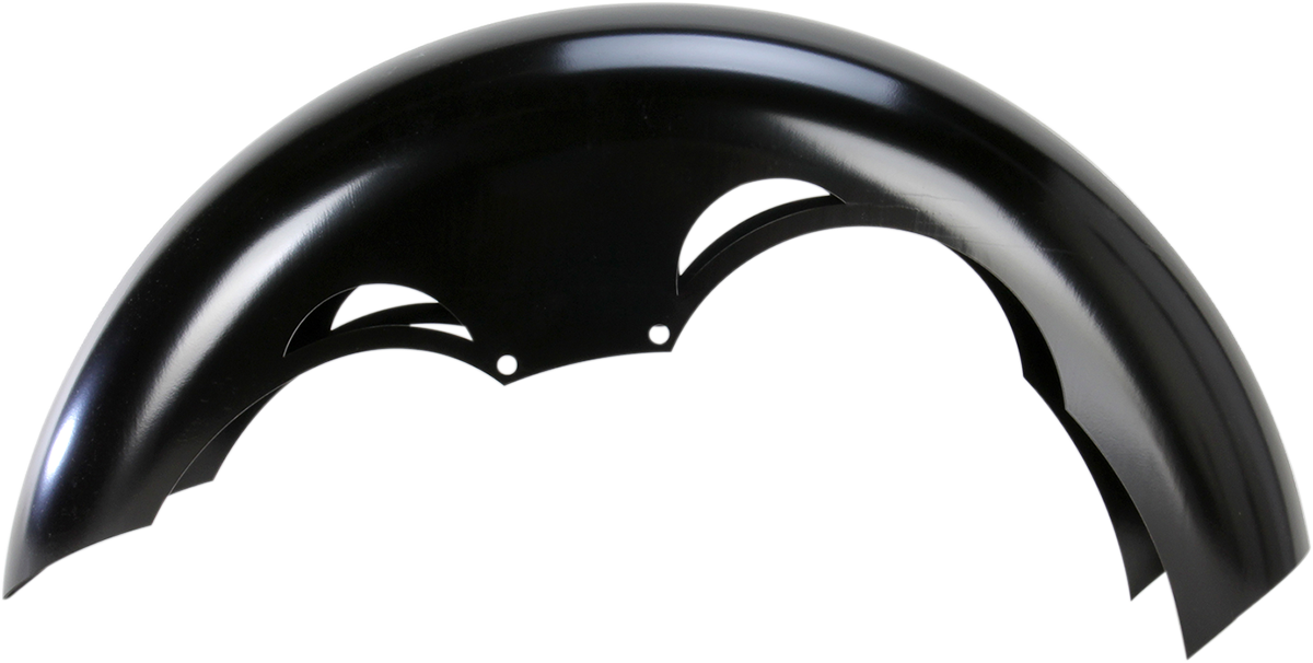 Klock Werks Tude Front Fender - Black - 21" - HD Touring/Trike