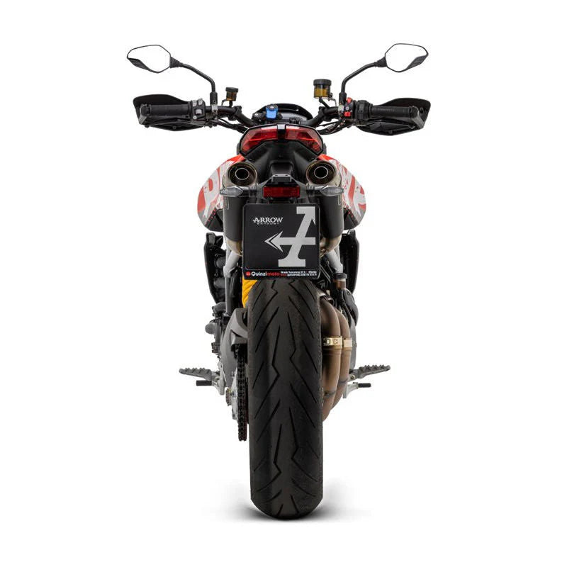 Arrow 71895PRN Pro Race Dark Slip On Exhasut Ducati Hypermotard 950 SP