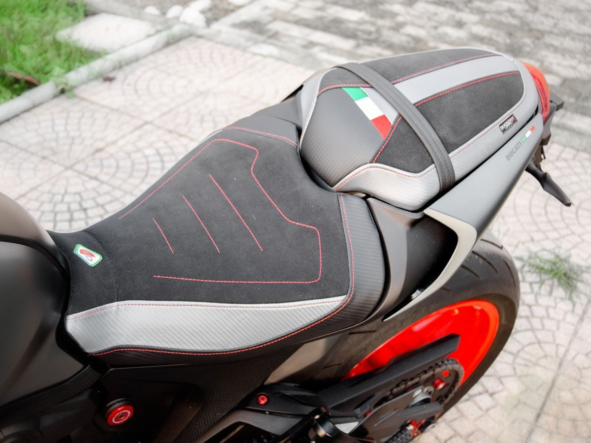 Ducabike DBK Csm9c01 M937 Comfort Seat Cover - BLACK-GREY