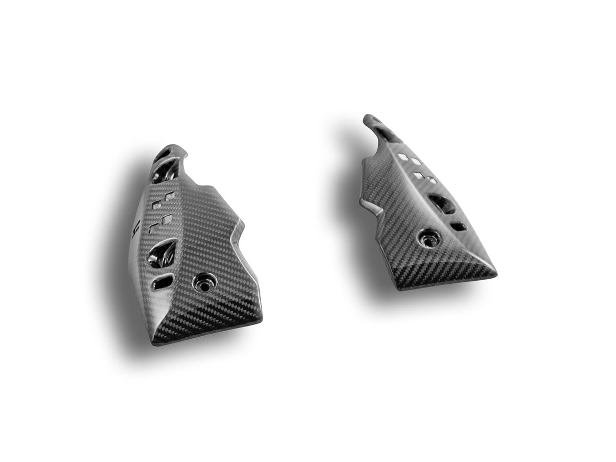 Ducabike DBK CRB68L Internal Radiator Panels Triumph St Glossy Carbon Side Panels