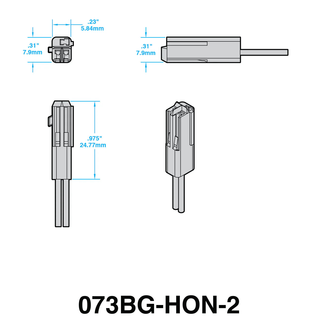 Yoshimura Plug-N-Play Turn Signal Adapters For HONDA (STYLE 2)