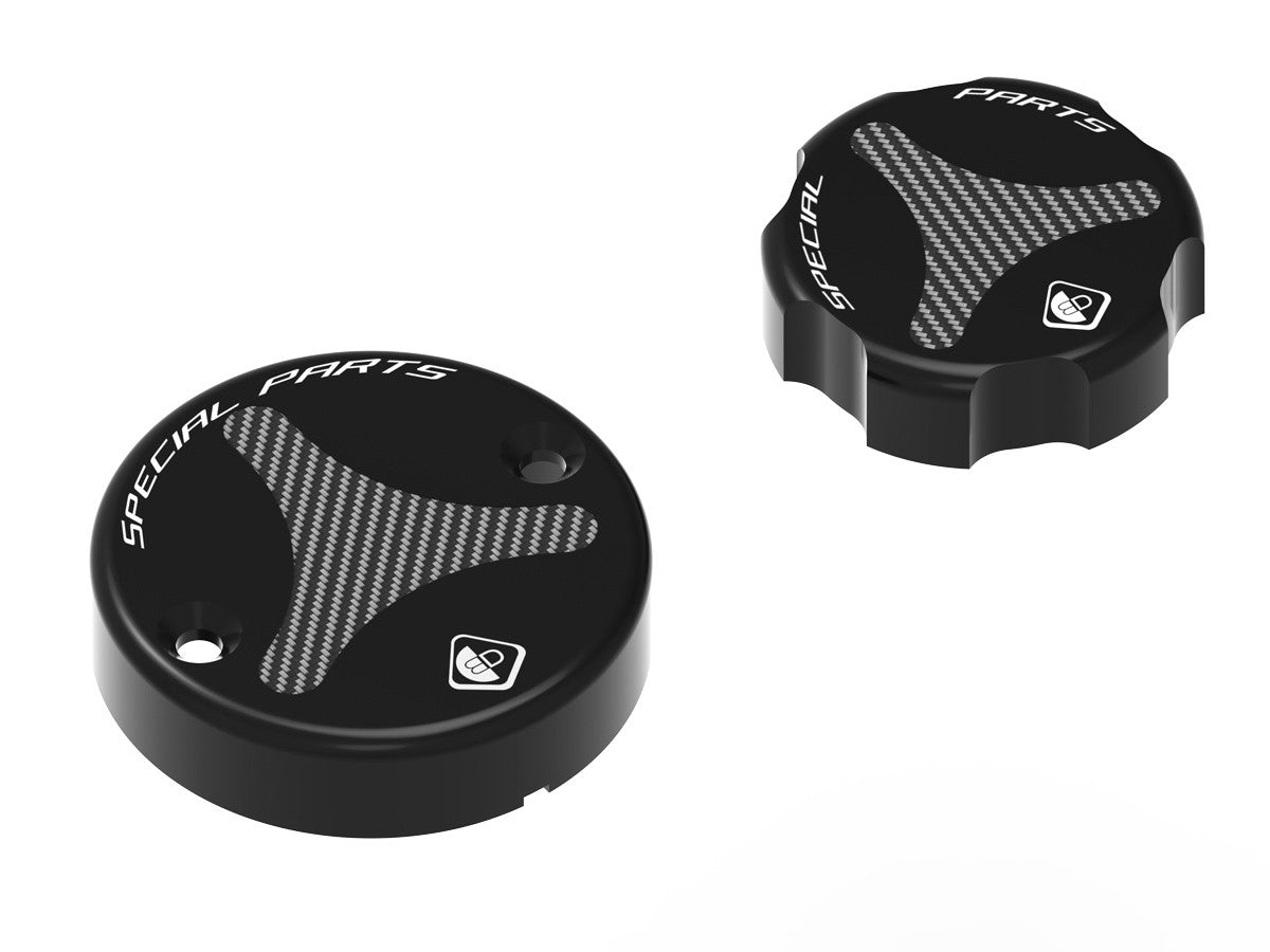 Ducabike DBK TLS01 Fluid Reservoir Caps - Black