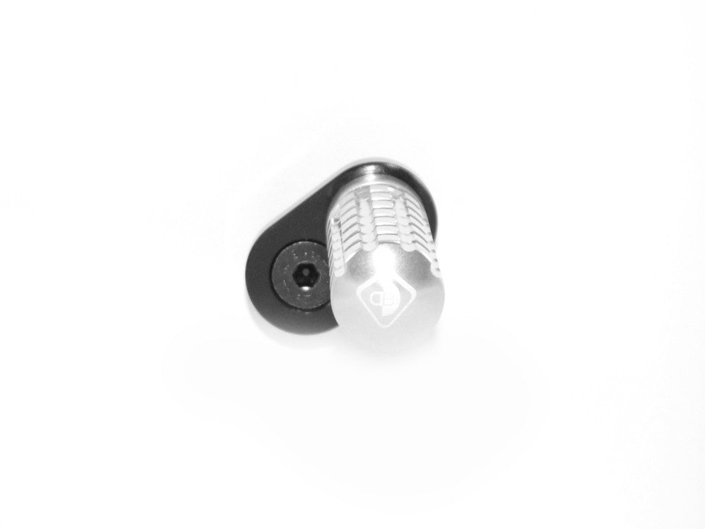 Ducabike DBK PPSCRA02 Adjustable Foot Pegs Scrambler - SILVER