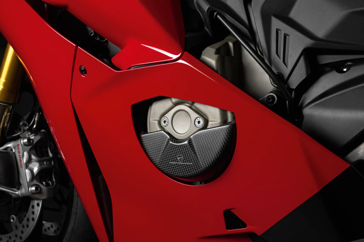 Ducati Performance Carbon Protection For Generator Cover