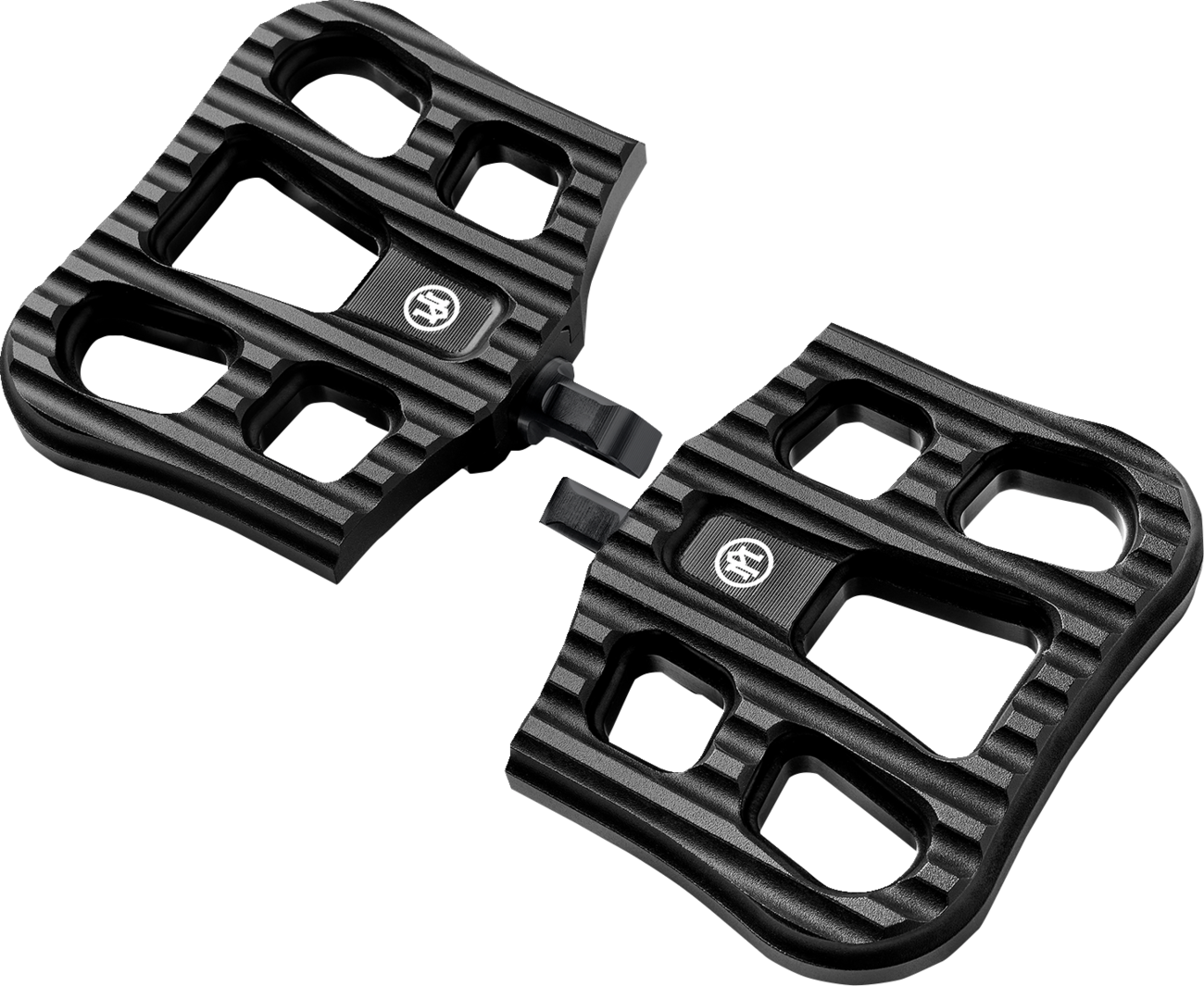 Performance Machine (PM) Drifter Floorboards - Passenger - Black Ops - FL