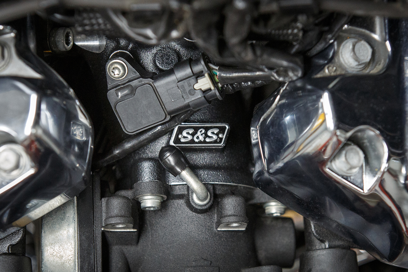 S&S Cycle CNC-Ported 55 MM Intake Manifold - M8 - 55 MM - Black