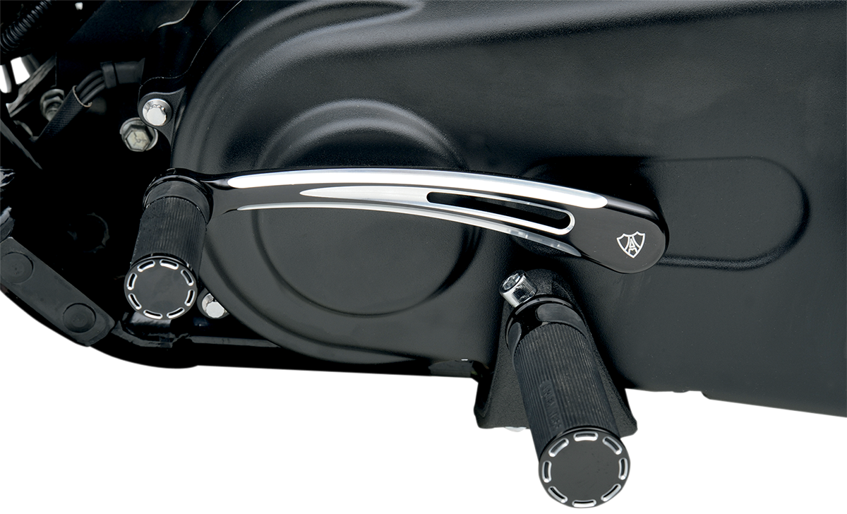 Arlen NESS Shift Lever - Deep Cut - Black Anodized