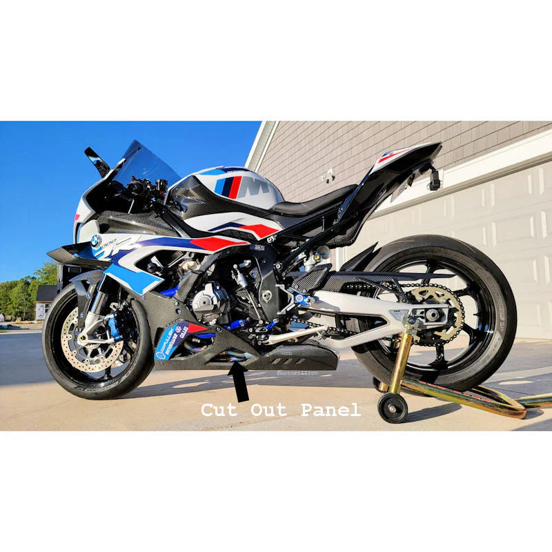 Fullsix Carbon Fiber Full Racing Belly Pan For BMW S1000RR M1000RR