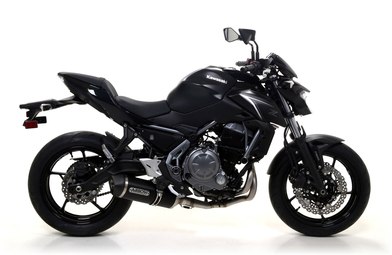 Race-Tech Aluminium Dark" Slip On With Carbon End Cap"