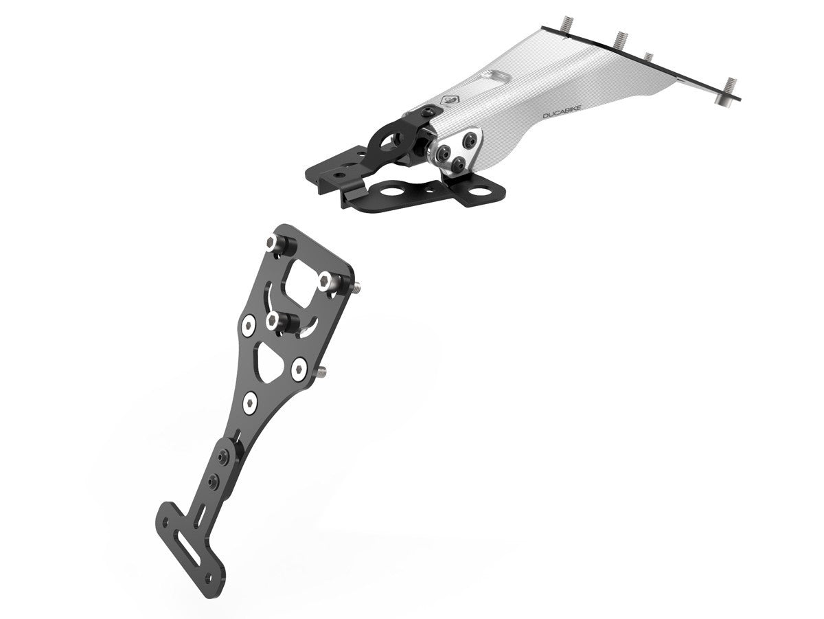 Ducabike DBK PRT15 M937 License Plate Holder - SILVER